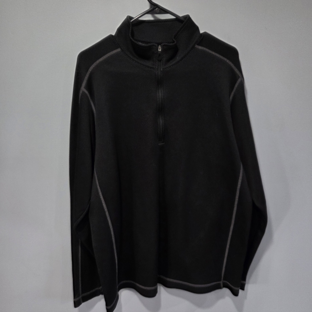 Mens Xl Black Nike Golf Zip Up Sweatshirt